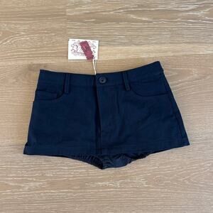 Sweet Chilling Mini Shorts Essential Size XS Navy Blue